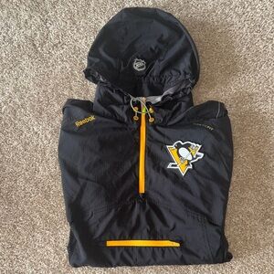 Pittsburgh Penguins Reebok Pullover Windbreaker